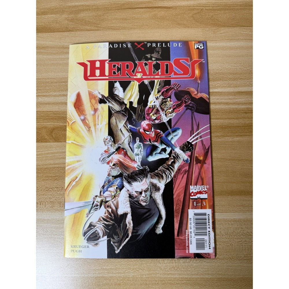 Marvel Heralds Paradise X Prelude Comic Book Issue #1 of 3